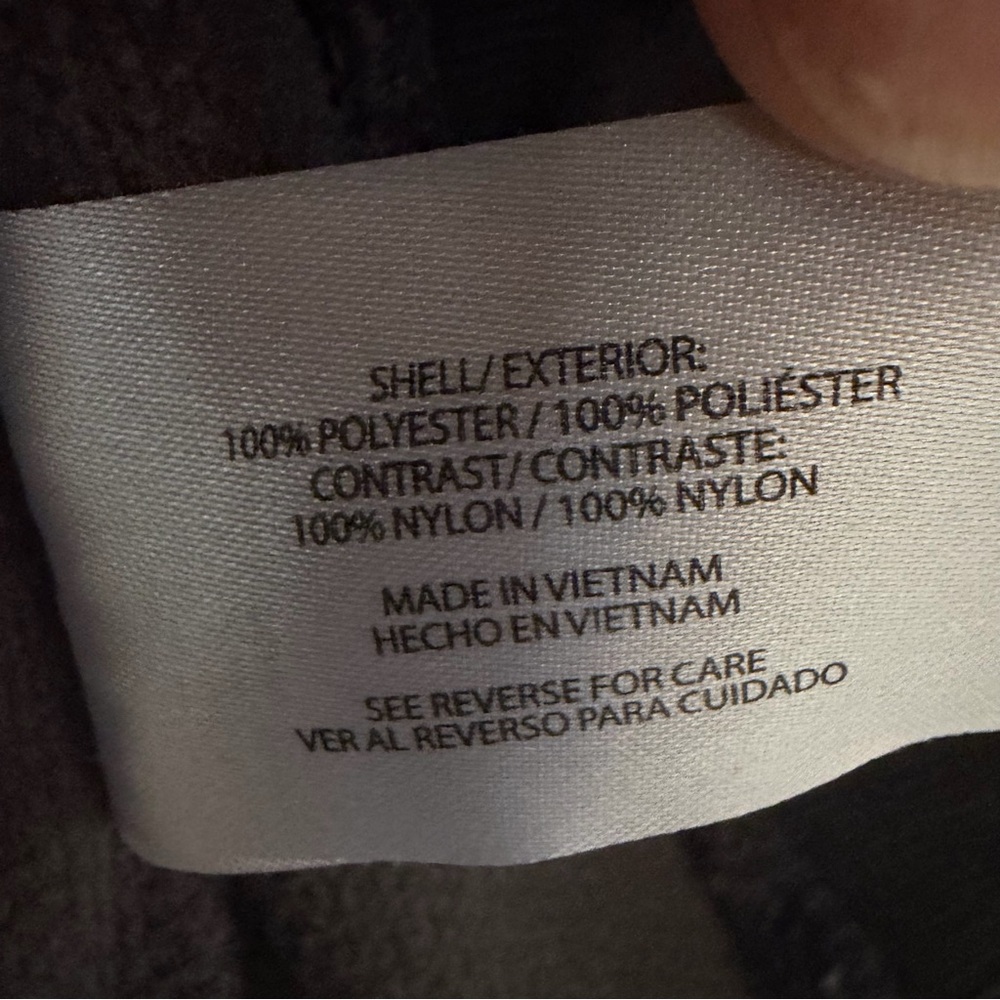 Orvis Men’s Medium Full Zip Fleece Jacket Gray Black Outdoor - Picture 8 of 9